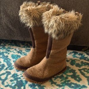 Sorel Fur topped boots
